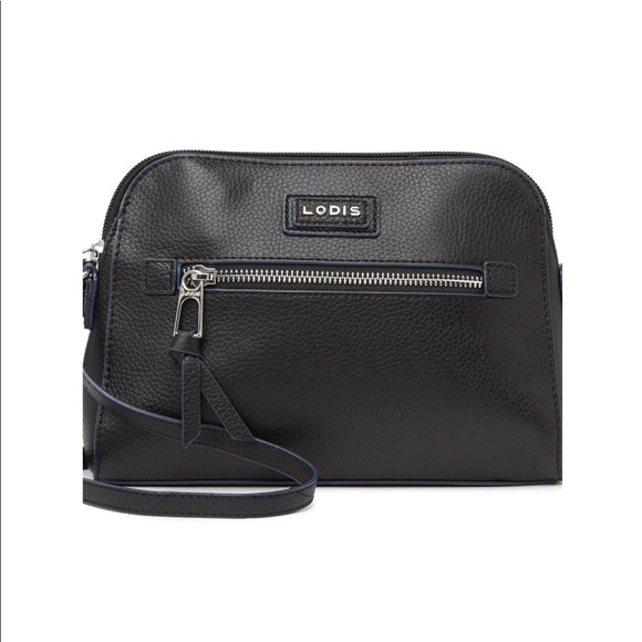 lodis charlotte crossbody leather handbag